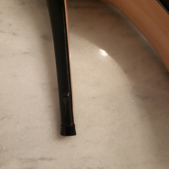 Gianvito Rossi Helmut Mule Black Bow-detailed PVC Leather Open Toe - Picture 6 of 9